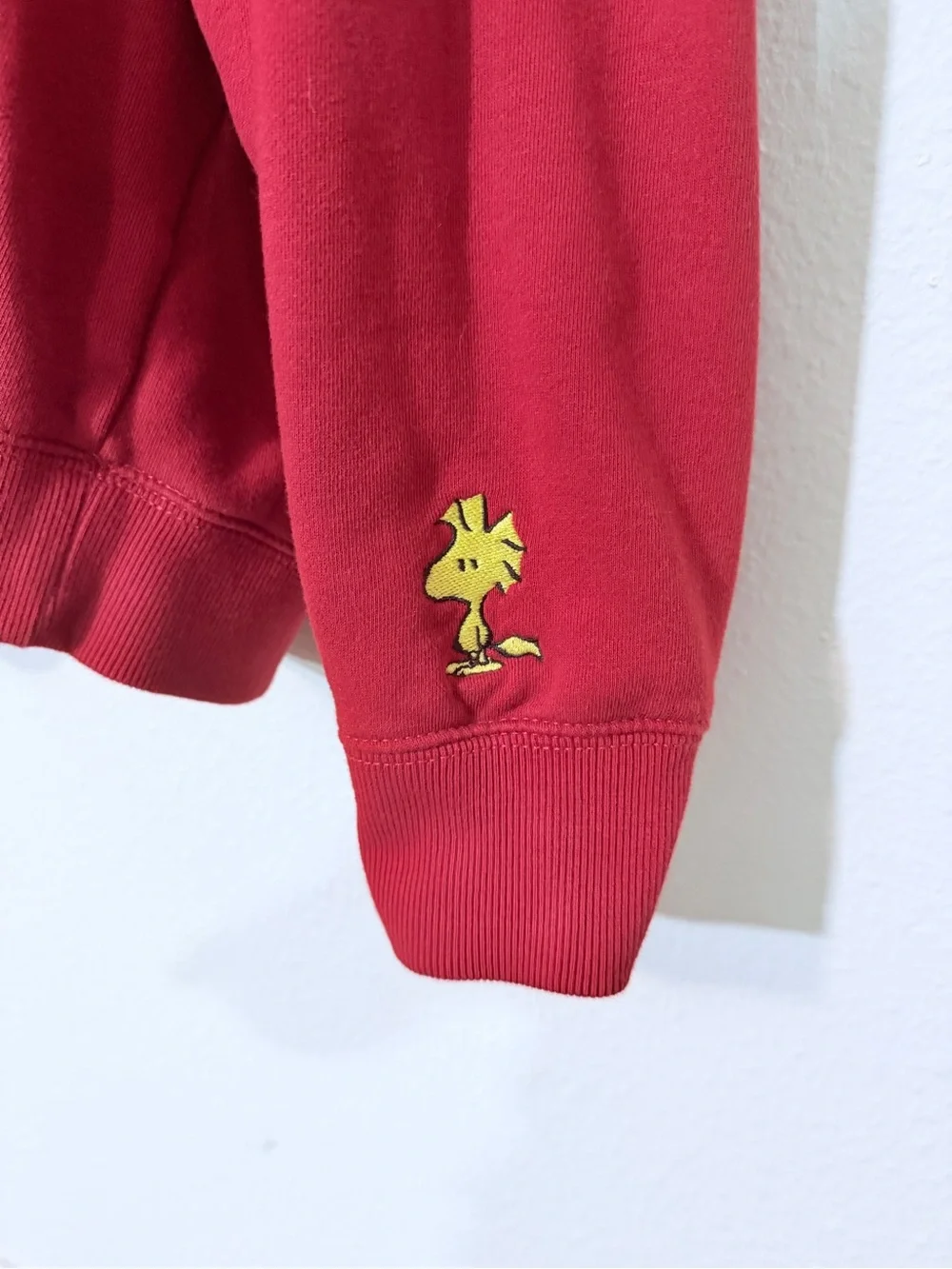 Coach Red Snoopy Graphic Pullover Hoodie